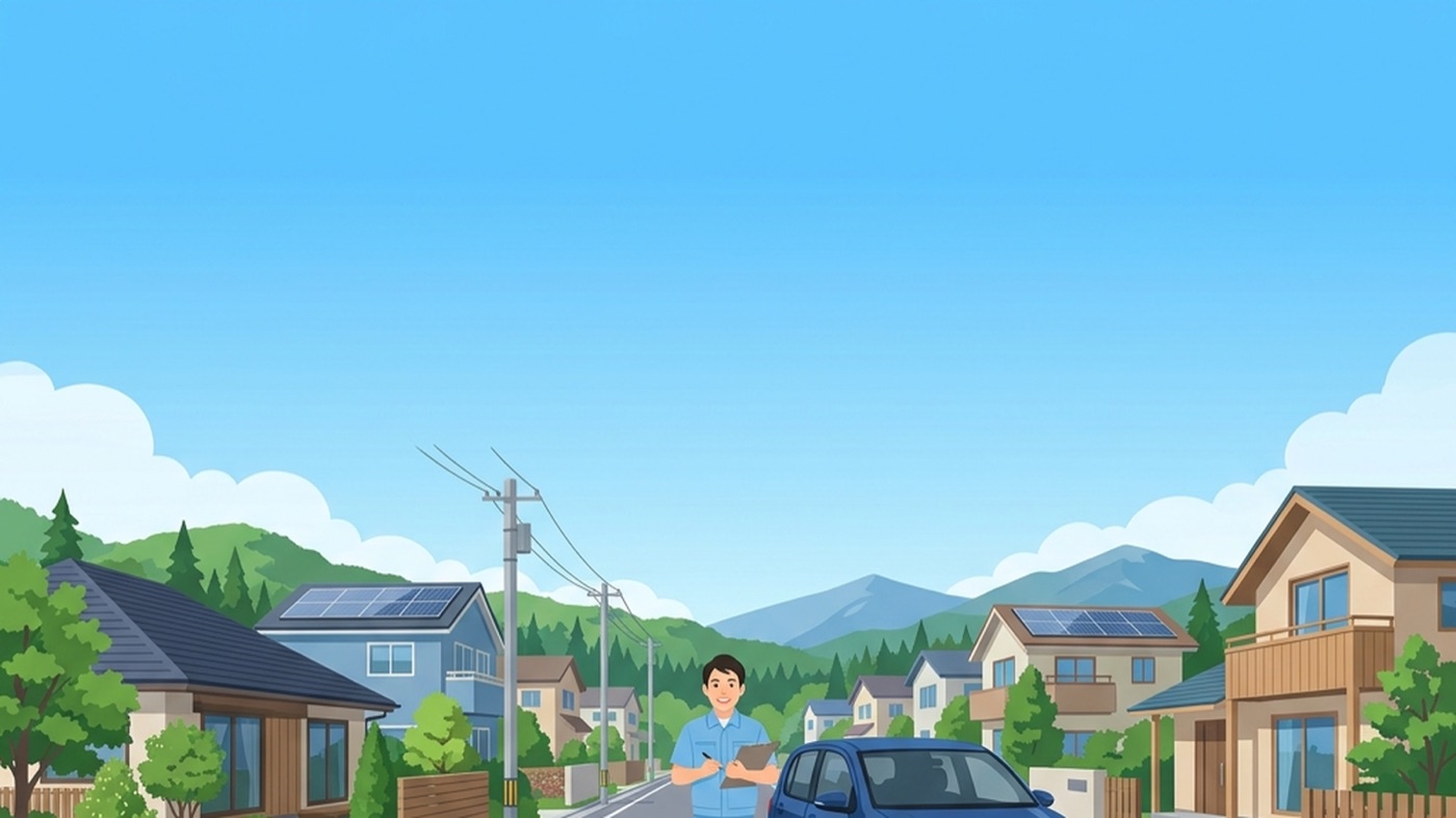 出張査定のイメージイラスト
